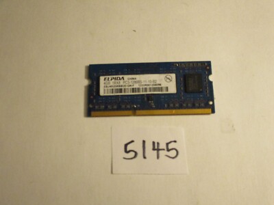 Elpida 4Gb 1600Mhz PC3-12800 DDR3 SODIMM laptop memory RAM (5145)