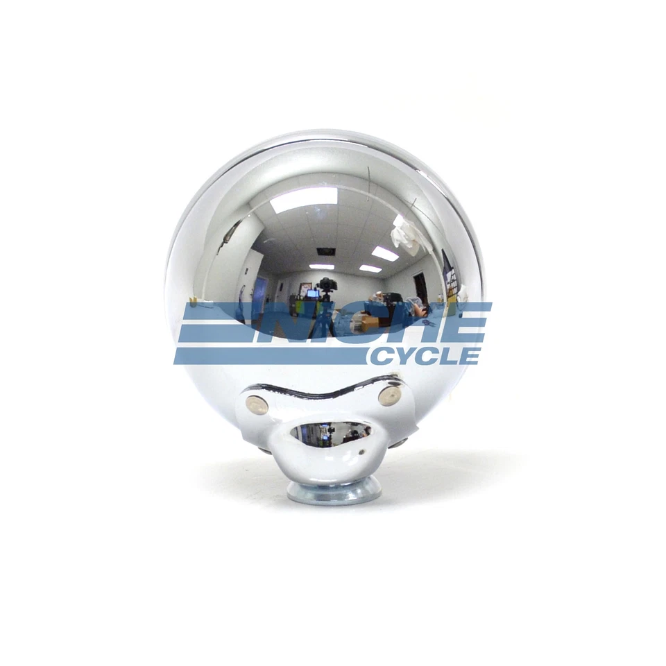 Faro de lámpara foco marca E cromado barra carretera 4,5 Harley Dresser 68667-78 Foto 4 de 4