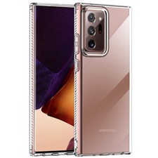 For Samsung Galaxy Note20/Note 20 Ultra Clear Case Shockproof Protective Cover