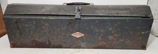 Vintage S-k Tool Box Hip Roof Old Metal Large 32x8x10 Sk Sk