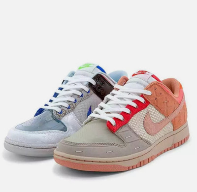 CLOT × N I K E Dunk Low SP ''What The CLOT'' FN0316-999 Men's 8 US 41 EUR 7 UK