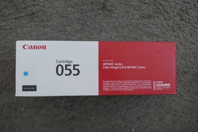 NEW SEALED Genuine Canon 055 Cyan Laser Toner Cartridge LBP660C Original OEM