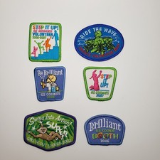 Girl Scout Cookie Sale Patches, Lot Of 6, Ear...