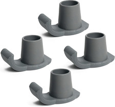 Walker Skis Glides 4 Pack for Folding Walkers, Walker Glides for Seniors, Essent