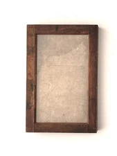 Vintage Contact Printing Frame 3 1/4” x 5 1/2” Spring Back W/ Glass