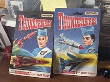 Lot Of 2 Vintage Matchbox Thunderbirds Rockets 1 & 3 NEW Carded Diecast 1994&rsquo;