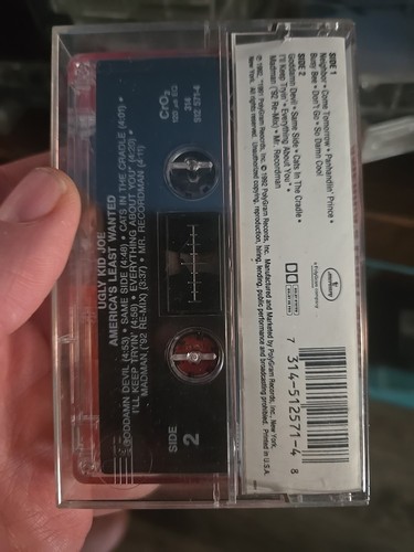 Ugly Kid Joe America's Least Wanted Cassette Tape - Picture 3 of 3