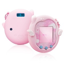 Kuitmor Tamagotchi Uni Cover, Silicone Soft Protective Case With Charm  Facepl 