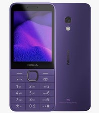Nokia 235 Feature Phone 64MB RAM 2.8" 4G SIM Free 128MB Purple