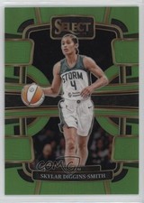 2024 Select WNBA Concourse Neon Green Prizm 48/75 Skylar Diggins-Smith #12 1pz4