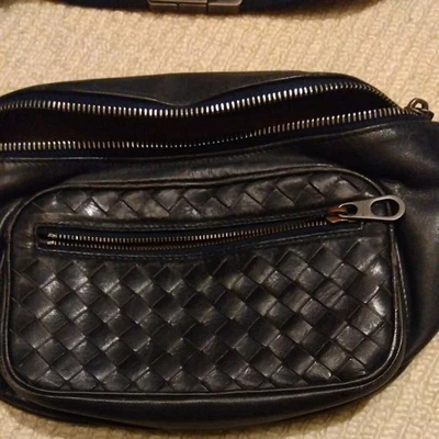 Authentique sac à bandoulière décontracté Bottega Veneta Intrecciato sac à ta... - Photo 1/4