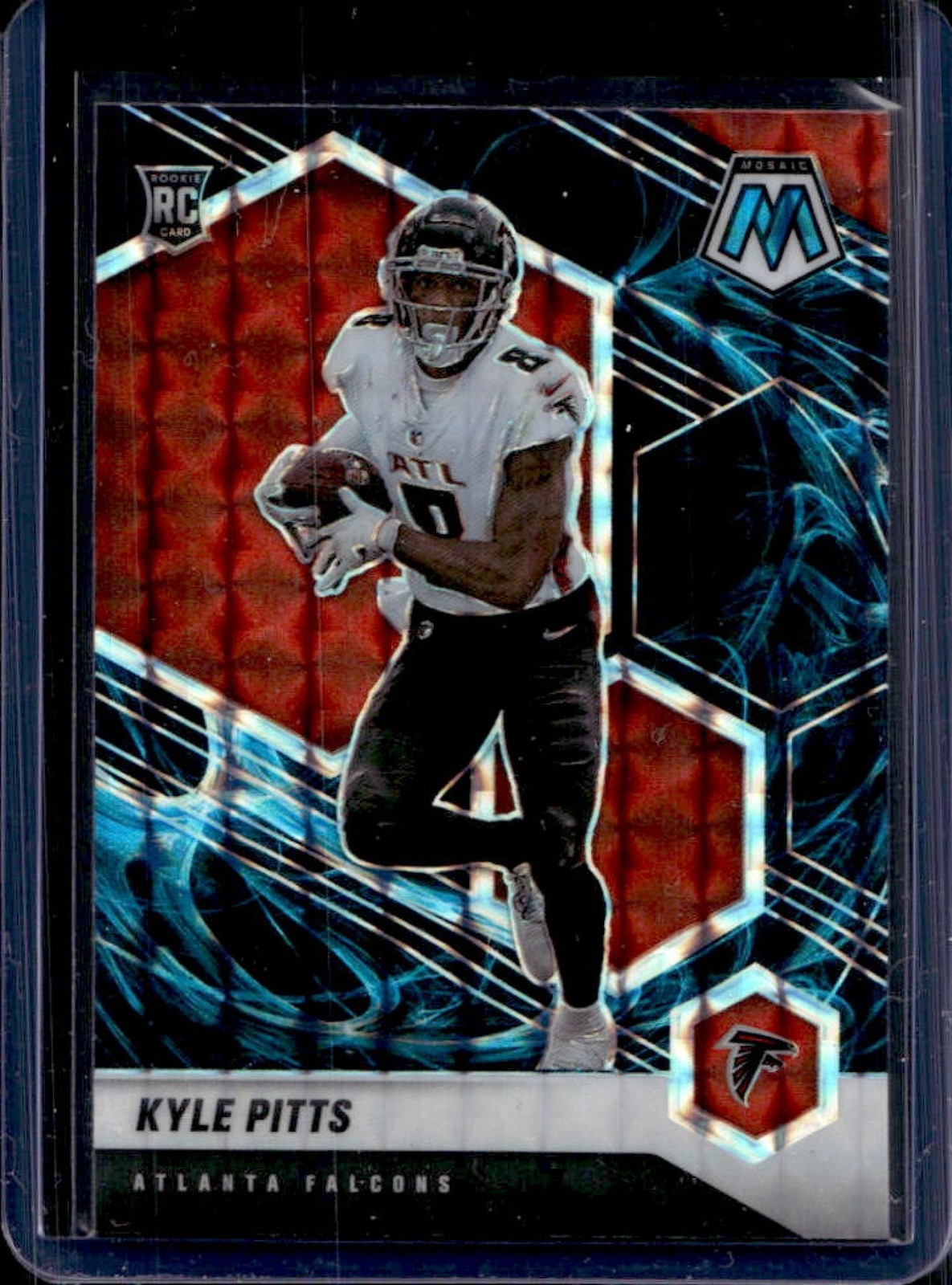2021 Panini Mosaic Kyle Pitts SP Prizm Genesis Rookie RC #311 Falcons