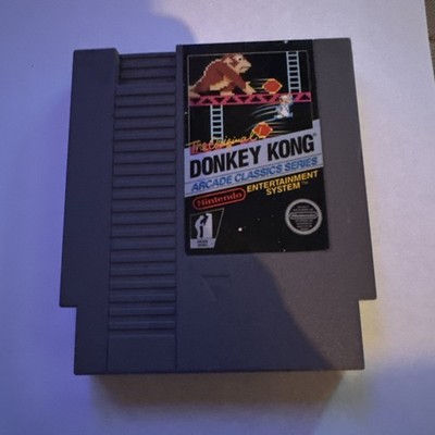 The Original Donkey Kong (NES, 1986) Arcade Classics Series 5-Screw Authentic