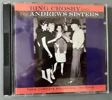 Andrews Sisters & Bing Crosby 2 CD Set Jazz Swing Forties Crooner