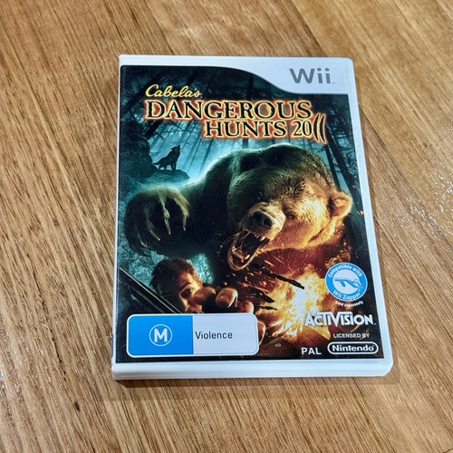 Cabela's Dangerous Hunts 2011 - Nintendo Wii Boxed Top Shot Elite + Game - Picture 7 of 12