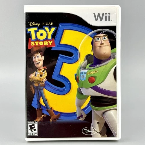 Toy Story 3 (Nintendo Wii, 2006) CIB Complete with Manual - Tested