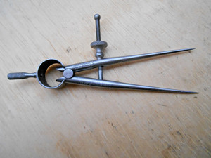 STARRETT 277 DIVIDERS , 3" , USA