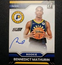 Panini Donruss Rookie Auto Bennedict Mathurin Next Day #ND-BMP Pacers NBA