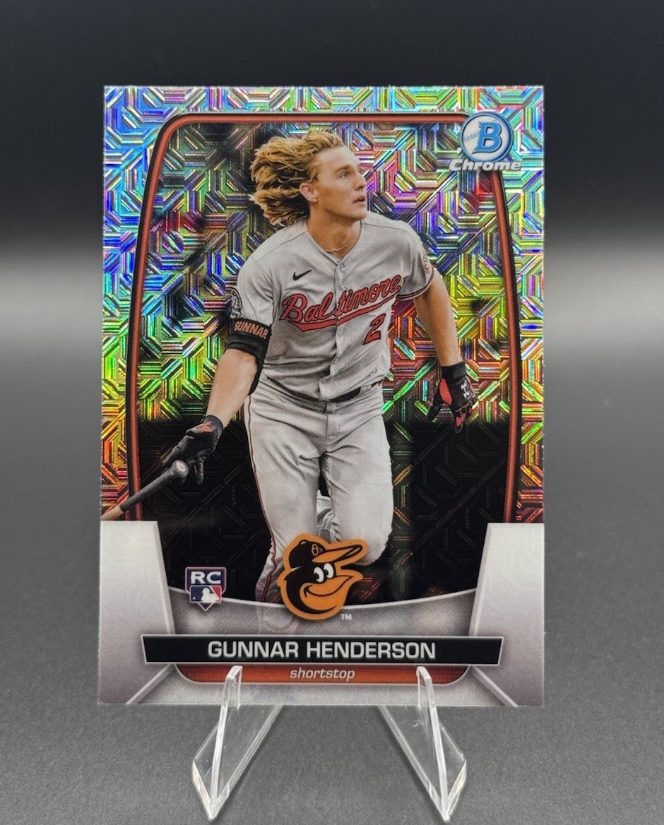2023 Bowman - Gunnar Henderson #65 Chrome Mojo Refractor (RC) Baltimore Orioles