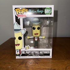 Funko Pop Vinyl: Rick and Morty - Mr. Poopy Butthole Auctioneer 691