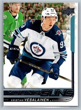 2018-19 Upper Deck #244 Kristian Vesalainen Winnipeg Jets RC Rookie Young Guns