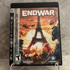 Tom Clancy's EndWar (Sony PlayStation 3, 2008) PS3 NO MANUAL