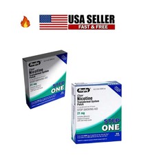 5 Pack Rugby Clear Nicotine 21mg Transdermal System Patch