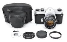 tested NEAR MINT Pentax SP silver / super Takumar 55mm F/1.8 from japan