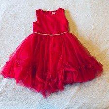 Wonder Nation red long tutu dress