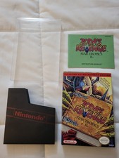 Nintendo NES Zodas Revenge Startropics 2 Original Box, Manual, Protective Case