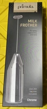 NEW Primula Handheld Milk Frother Electric Hand Foam Lattes, Cappuccino and More