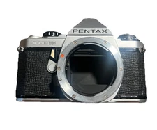 Pentax ME Super 35mm Film SLR Camera Body, Chrome (For Parts/Repair)