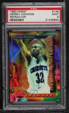 1993-94 Topps Finest Refractor Hersey Hawkins #149 PSA 9 MINT j2k