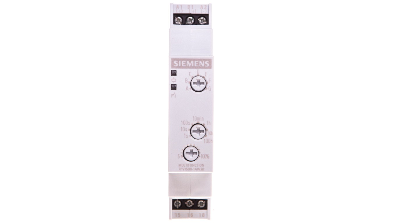 1P 3A timing relay 0.05sec-100h SIRIUS 7PV 7PV1508-1AW30