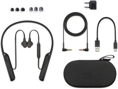 Sony WI-1000XM2 ワイヤレスイヤホン ブラック 本体のみ 51mwqC1R8XL.jpg_BO30,255,255,