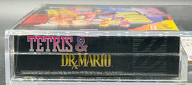 Tetris & Dr Mario Super Nintendo SNES Made in Japan Sealed New VGA 85+ Graded