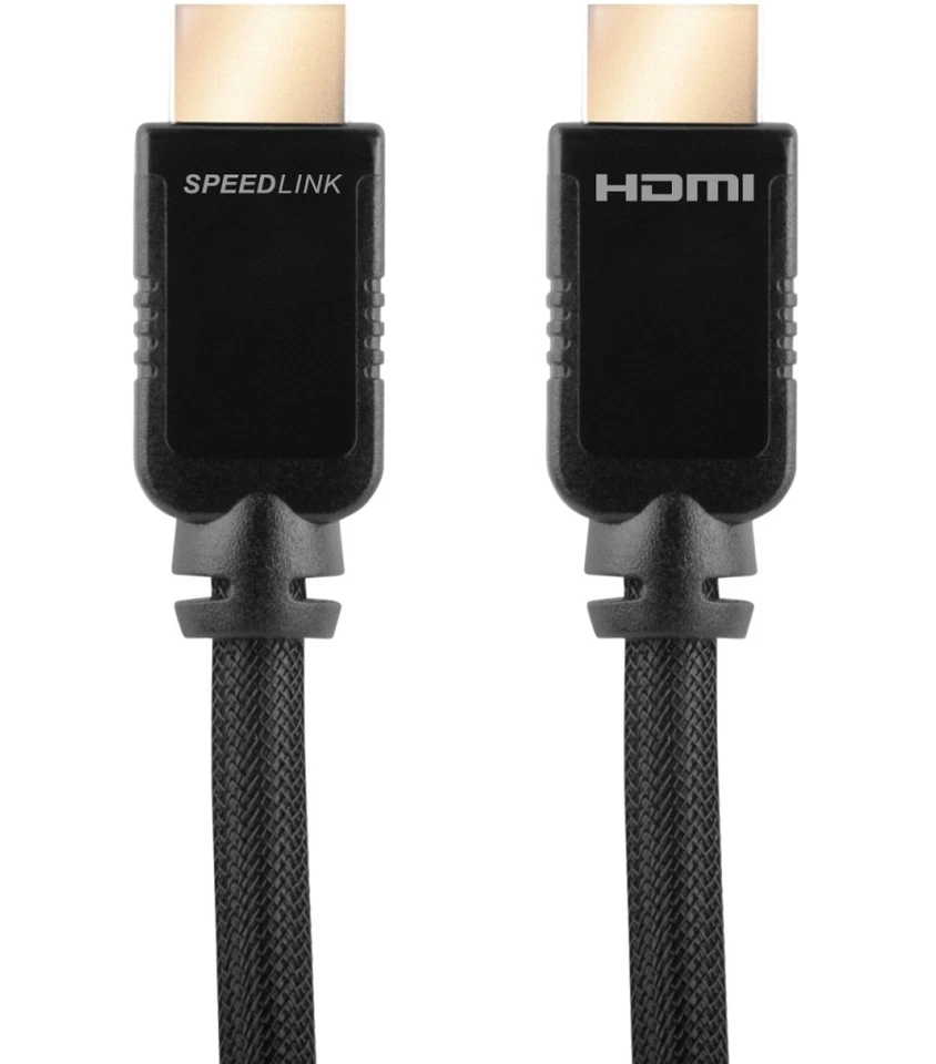 Speedlink 5m HDMI-Kabel Ultra HD UHD Ethernet 3D HDTV für HD TV Konsole PS4 Xbox - Bild 1 von 2
