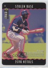 1996 Collector's Choice You Make the Play Mo Vaughn (Stolen Base) #42 1b3b