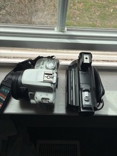 Canon Kiss X7 Camera, With Accessories , And Sony Nx30 Camcorder