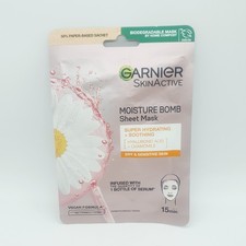 GARNIER Skin Active Moisture Bomb with Hyaluronic Acid Tissue Mask 28g Chamomile