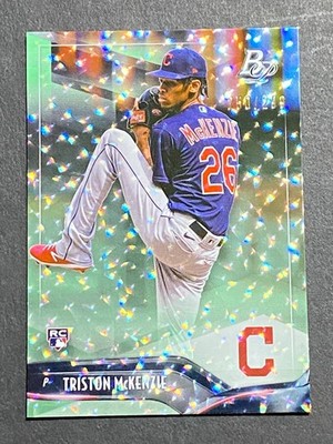 Triston McKenzie 2021 Bowman Platinum Ice  #ed 250/299