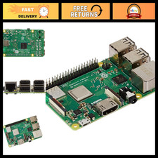 Raspberry Pi 3 B Motherboard, Single Board Computer, DIY Projects, GPIO Pins