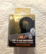 UTG Flip To Side Ring Mount For Flashlight/ Laser,Picatinny, RG-FL25QS