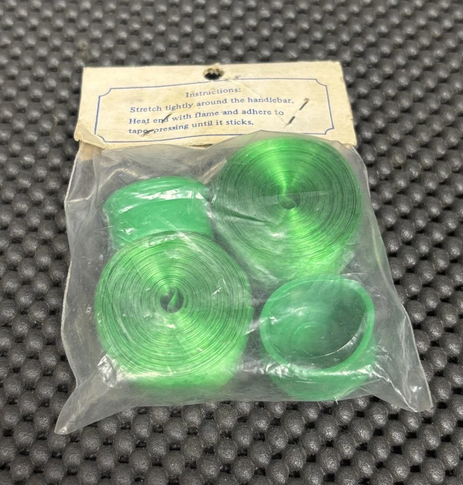 Cinta para violonchelo Benotto vintage lisa - verde NOS Foto 2 de 3