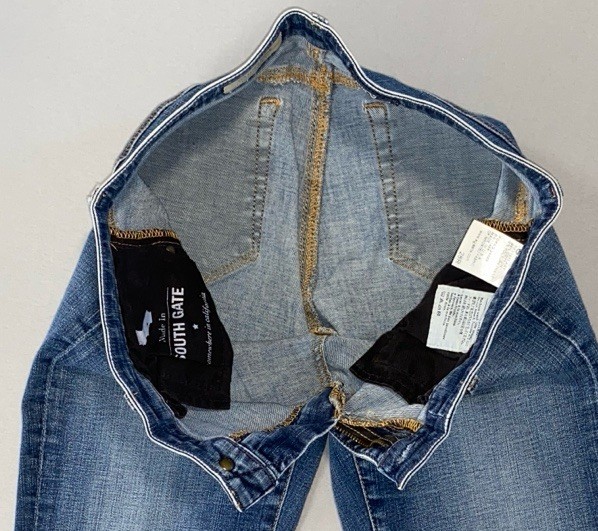 AG The Stevie Ankle Slim Straight Lightweight Stretch Denim Jeans. Women's 28R thumbnail 7