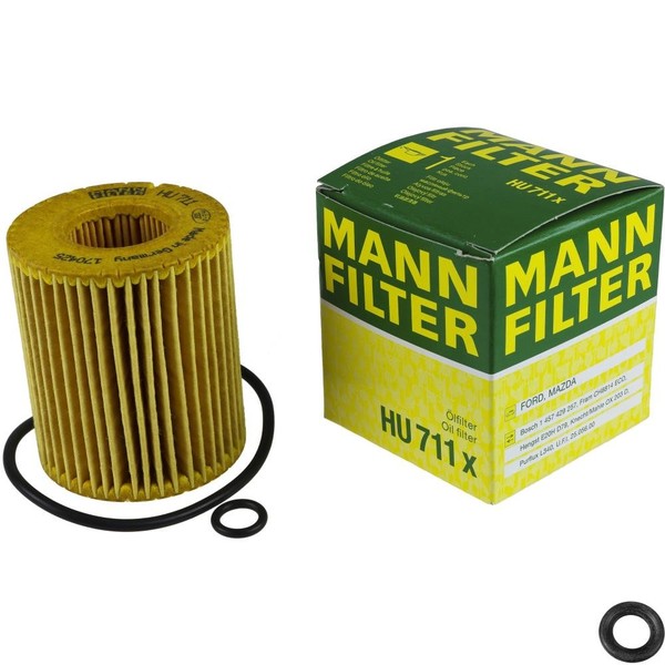 Mann ÖLfilter Mit Dichtring FüR Ford Mondeo III Turnier 2.0 16V 1.8-image