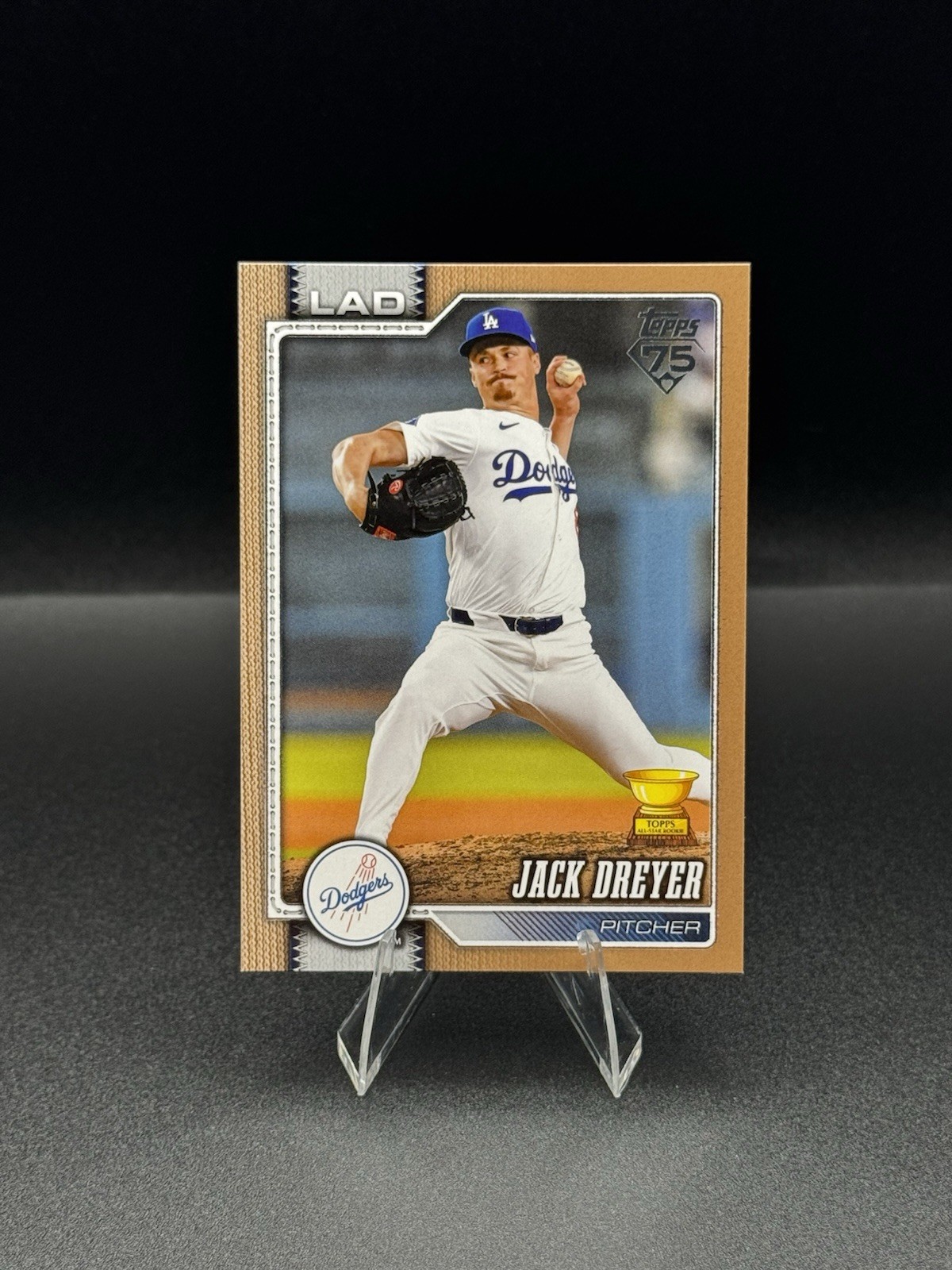 Jack Dreyer #/2026 Gold Rookie Cup 2026 Topps Series 2 Baseball - Dodgers