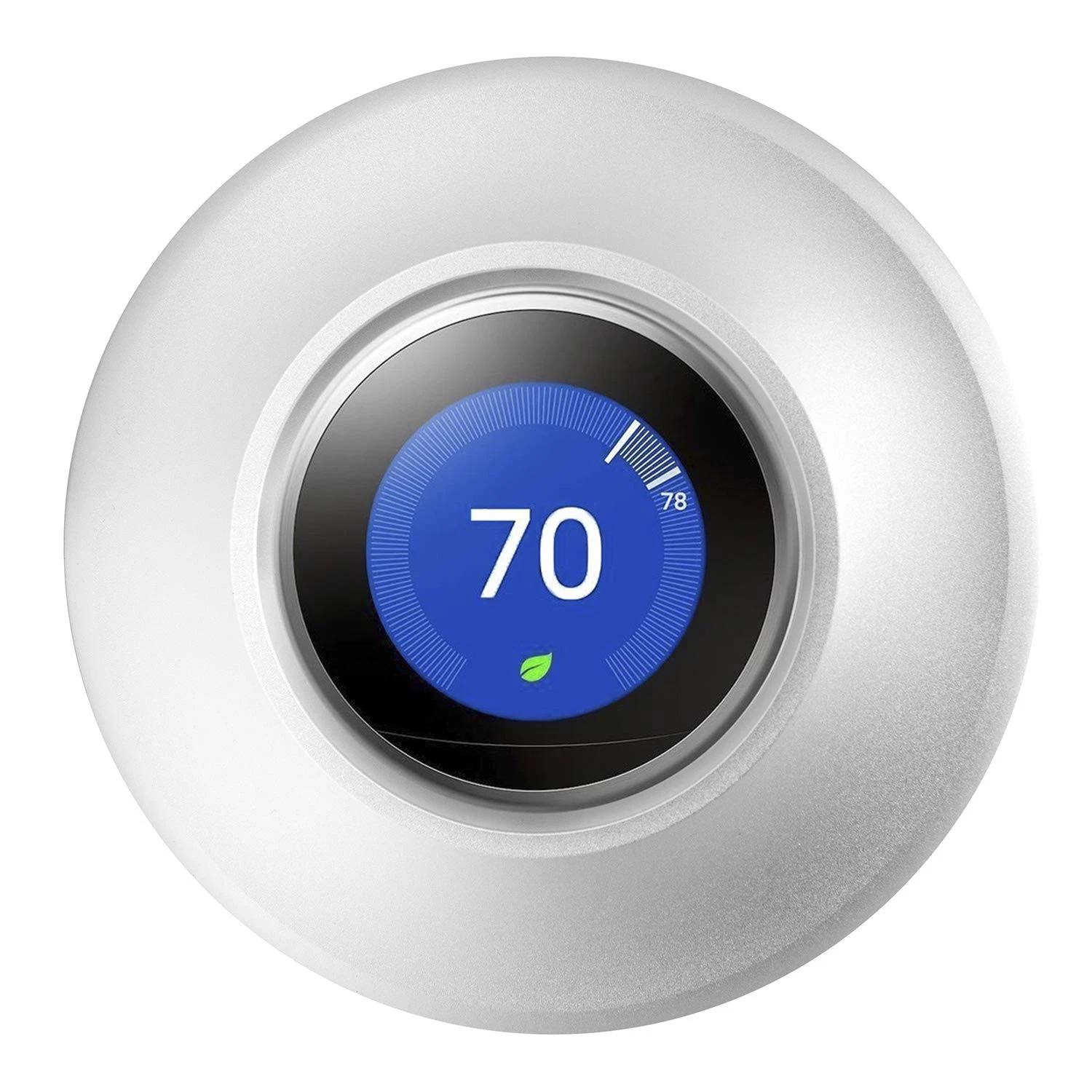 Metal Nest Learning Thermostat Wall Plate with Nest Learning Thermostat 3rd 2...