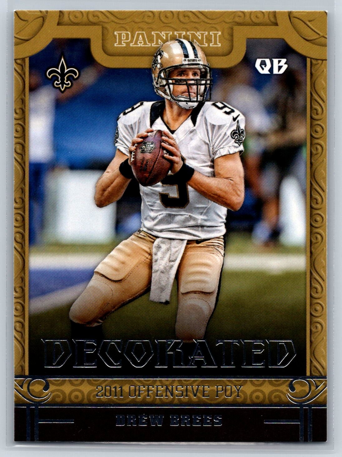 2016 Panini Drew Brees Decorated Insert New Orleans Saints #12