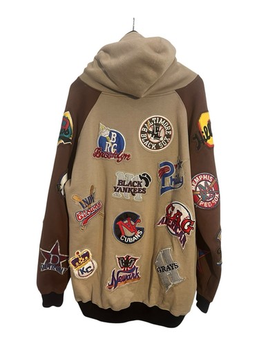 NLBM The Negro Leagues Big Boy Headgear Men's Hoodie (Size 2XL)